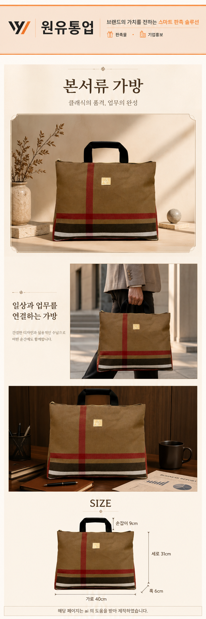 본서류 가방 상세이미지